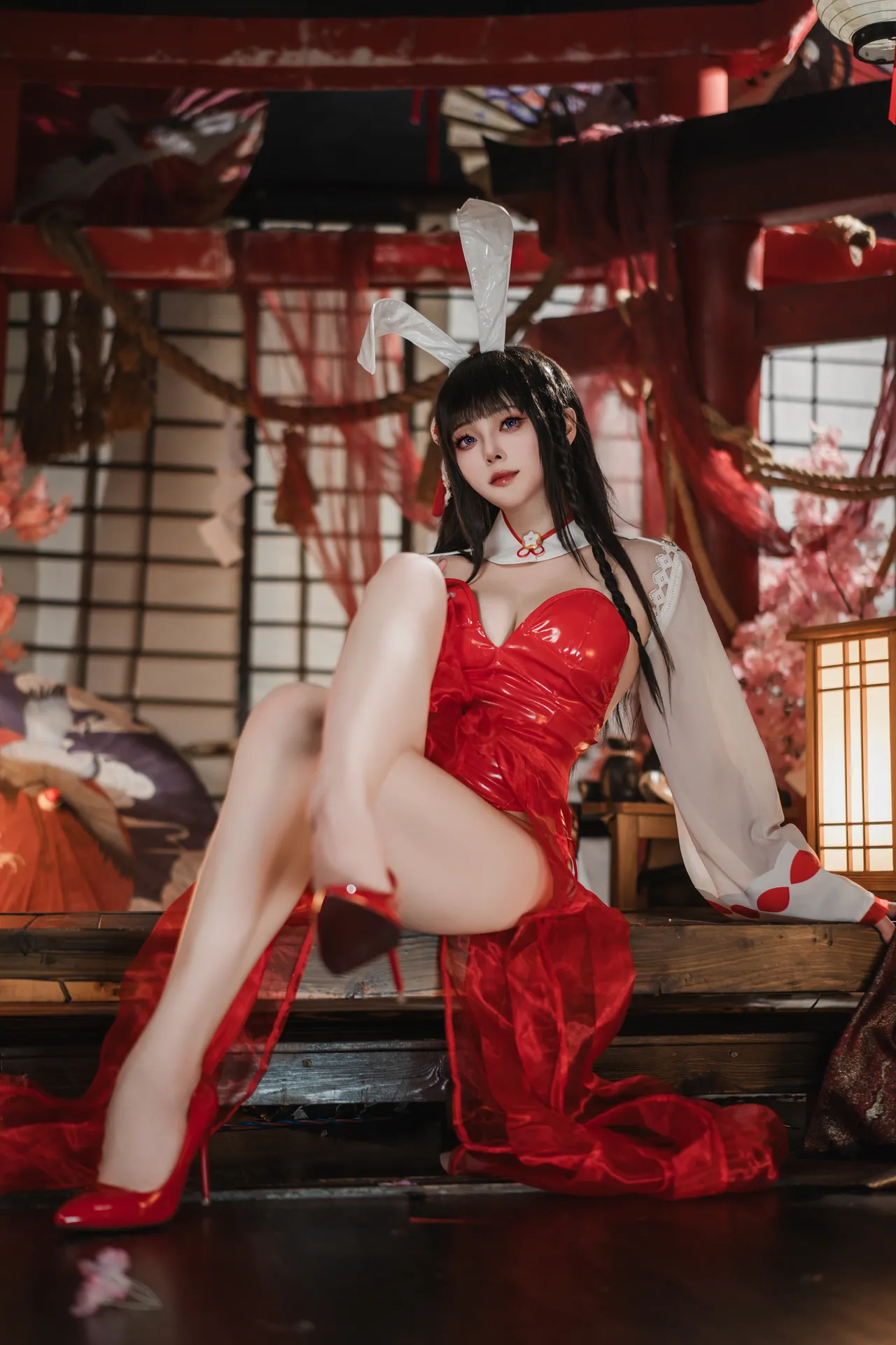 Natsuko夏夏子 - 碧蓝航线 大山 巫女兔-erohere18.webp